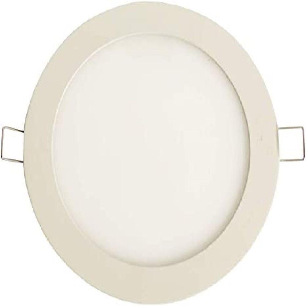 Kit 3 Painel Led 29,4x29,4 Redonda Branco Embutir 24w 6500k Foxlux - 3