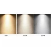 Kit 5 Painel Led 30,3x30,3 Quadrado Branco Embutir 24w 3000k Foxlux - 3