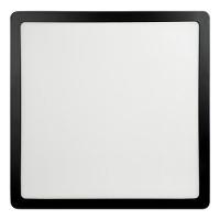 Painel Led 27,7x27,7 Quadrado Preto Sobrepor 24w 6500k Foxlux - 1