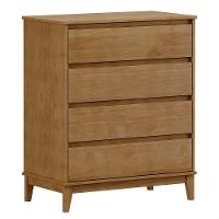 Cômoda Prata 4 Gavetas - Freijó - 1