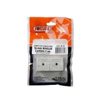 Conector De Porcelana Bipolar 16mm C/2 Un Foxlux - 1