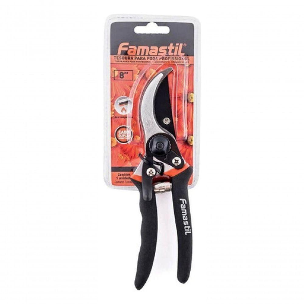 Tesoura Para Poda Profissional 8 Polegadas Famastil - 4