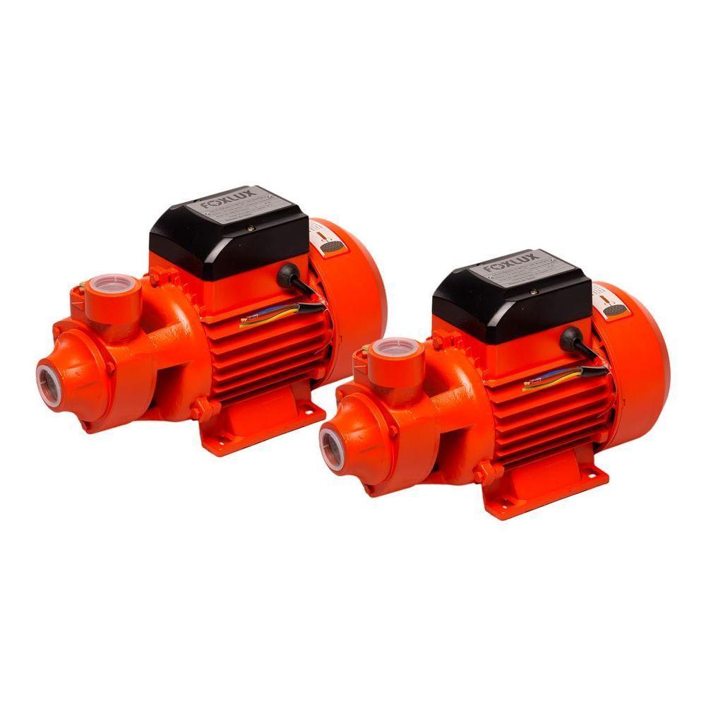 Bomba D'água Periférica 1 Cv 750w Bivolt 2 Unidades Foxlux - 1