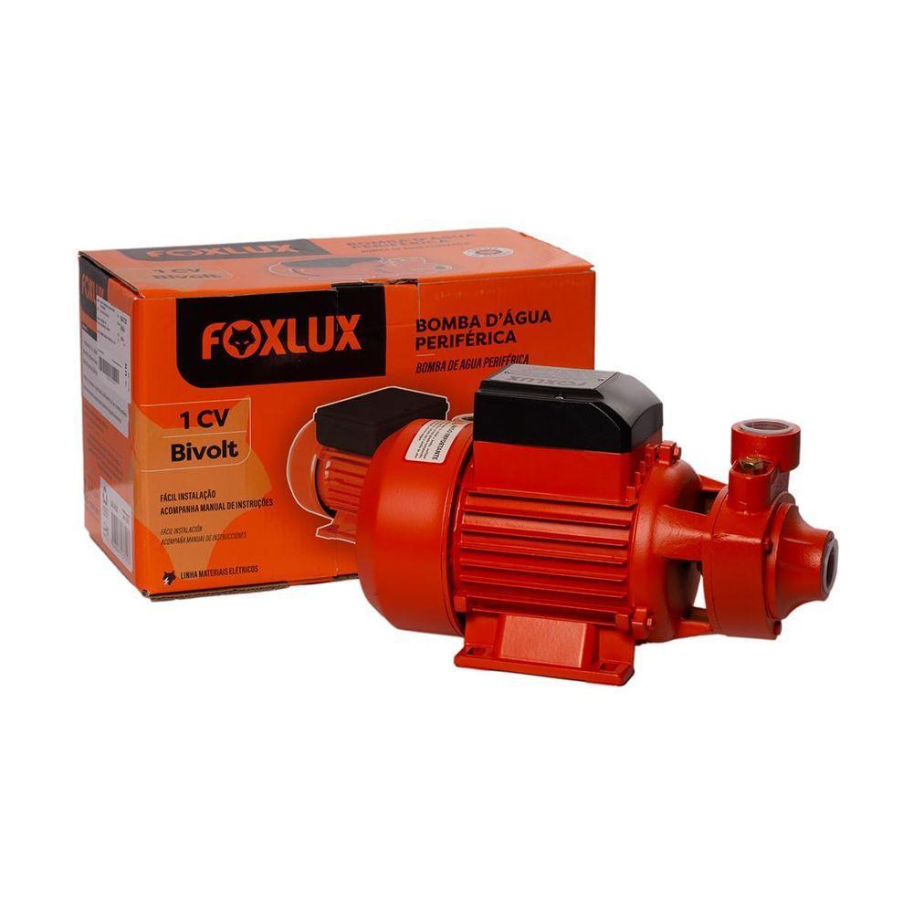 Bomba D'água Periférica 1 Cv 750w Bivolt 2 Unidades Foxlux - 5