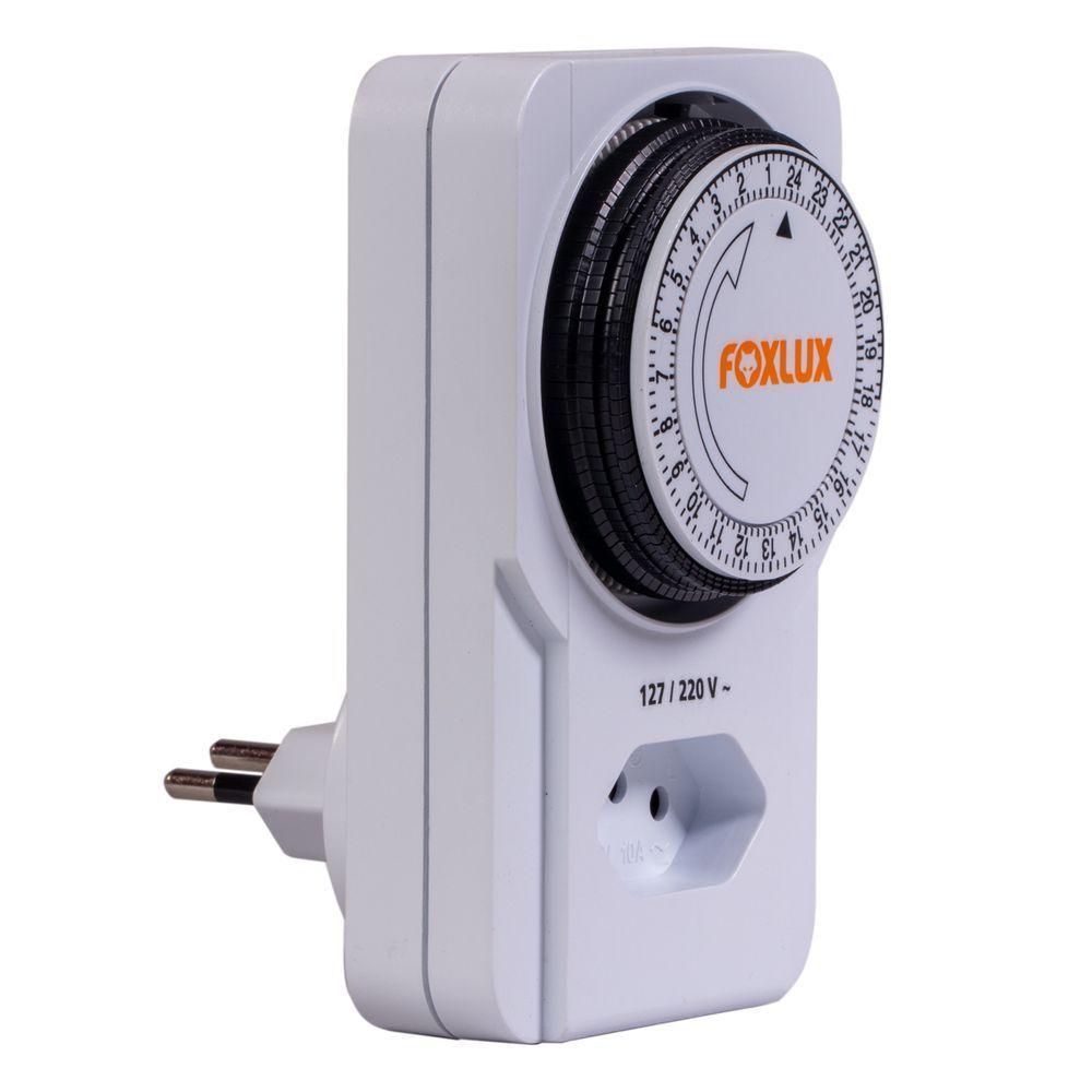 Timer Temporizador Programador Analógico Bivolt Foxlux - 8