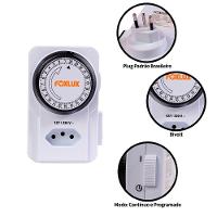 Timer Temporizador Programador Analógico Bivolt Foxlux