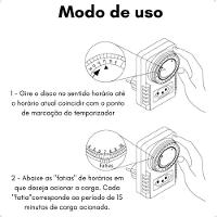 Timer Temporizador Programador Analógico Bivolt Foxlux - 10