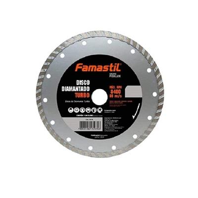 Disco De Corte Diamantado Turbo 180 X 22,2 Mm Famastil