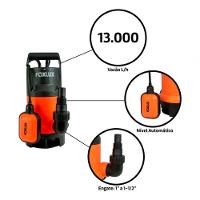 Bomba D'água Submersível 1cv 750w 127v Foxlux - 2