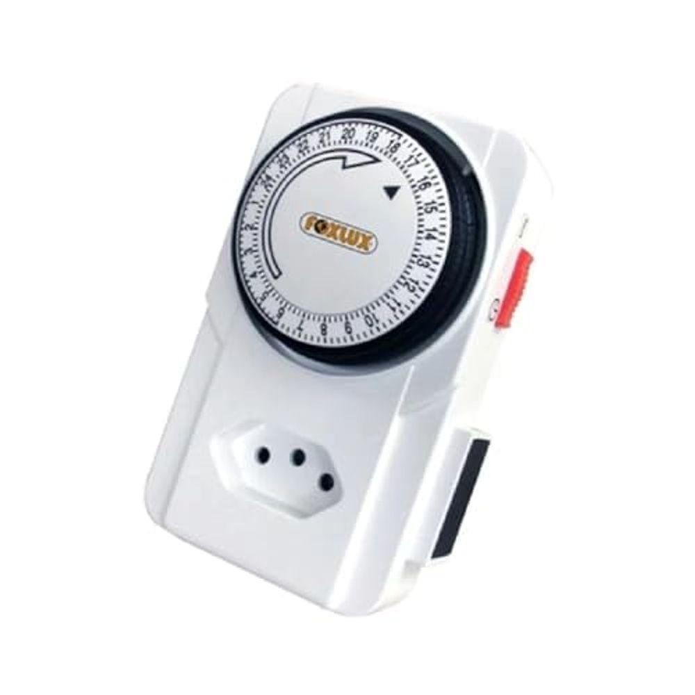 Kit 2 Timer Temporizador Programador Analógico Bivolt Foxlux - 6