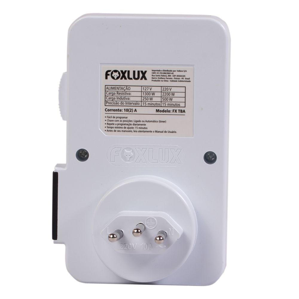 Kit 6 Timer Temporizador Programador Analógico Bivolt Foxlux - 8
