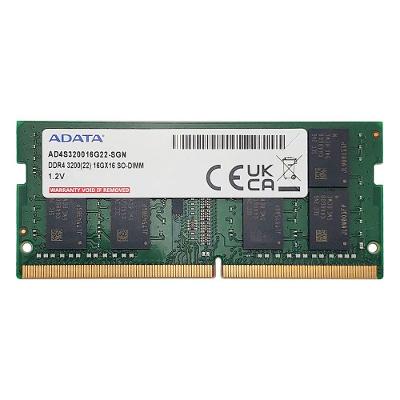 Memória Para Notebook 16gb Adata, Ddr4, 3200mhz, Cl22 - Ad4s320016g22-sgn