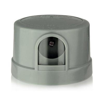 Relé Fotoelétrico Bivolt + Base Ajustável Cinza Foxlux
