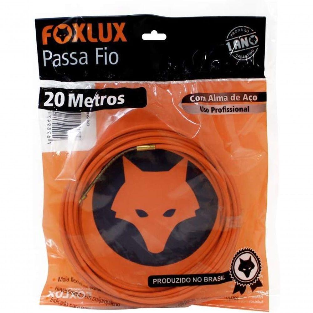 Passa Fio 20 Metros Com Alma De Aço Foxlux - 1