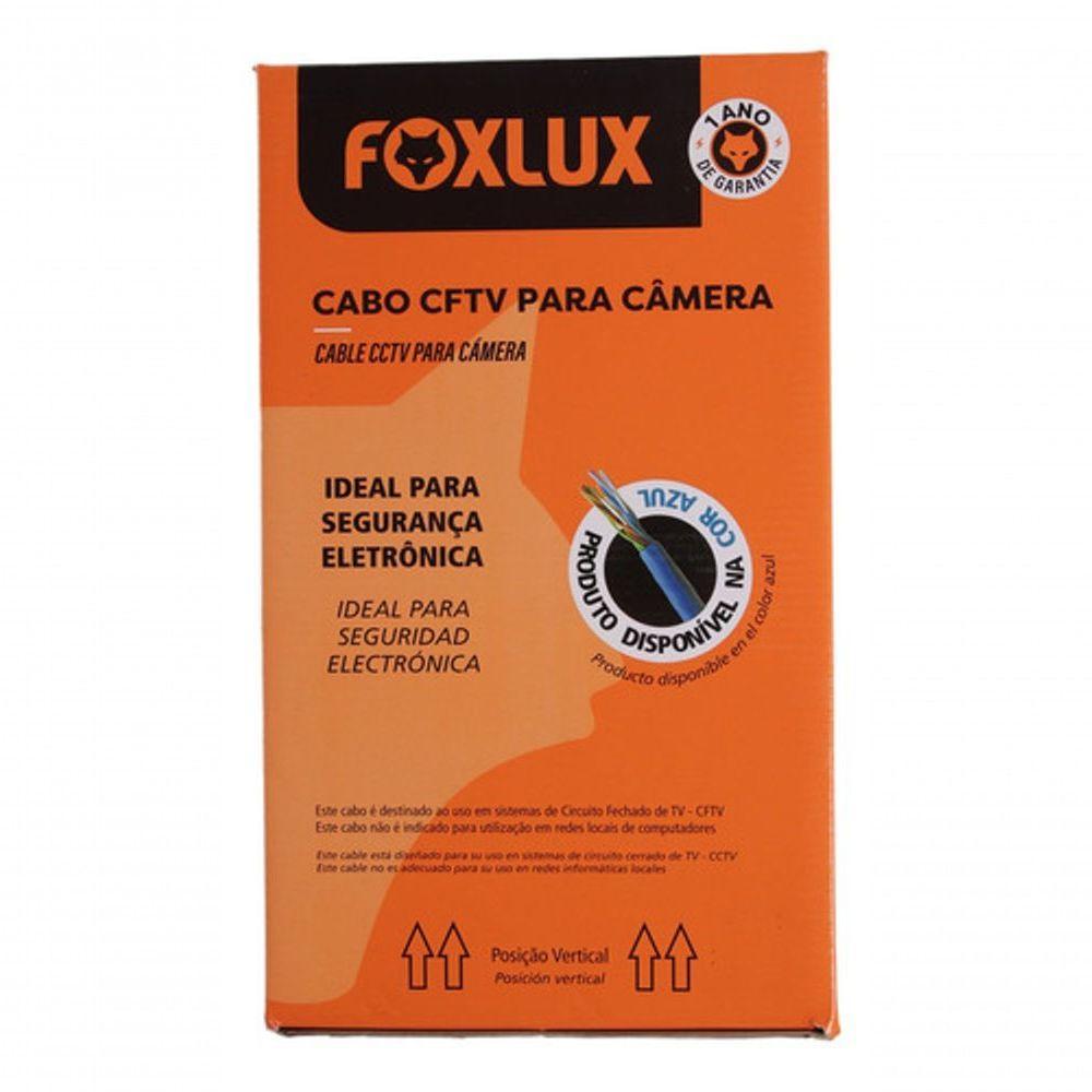 Cabo Cftv Para Camera 305 Metros Foxlux - 6
