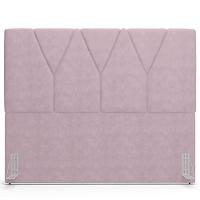 Cabeceira Cama Box Casal King 195cm Aura Suede W01 Rosê - Mpozenato - 6