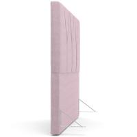 Cabeceira Cama Box Casal King 195cm Aura Suede W01 Rosê - Mpozenato - 7