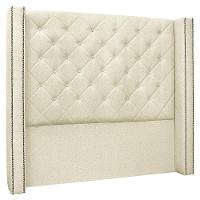 Cabeceira Casal Queen Cama Box 160cm Louise S06 Linho Pérola - Mpozenato - 1