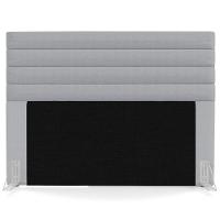 Cabeceira Cama Box Casal 140cm Rubi W01 Linho Cinza - Mpozenato - 5
