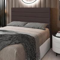 Cabeceira Cama Box Casal Queen 160cm Rubi W01 Corano Marrom - Mpozenato - 2