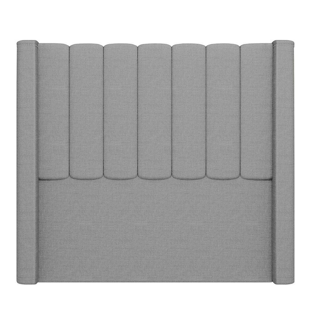 Cabeceira Casal Queen Cama Box 160cm Claire Z04 Linho Cinza - Mpozenato - 6