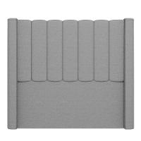 Cabeceira Casal Queen Cama Box 160cm Claire Z04 Linho Cinza - Mpozenato - 6