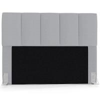 Cabeceira Cama Box Casal Queen 160cm Pérola W01 Linho Cinza - Mpozenato - 5