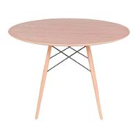 Conjunto Mesa Eames Freijó 120cm + 4 Cadeiras Fendi - 3
