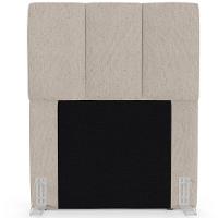 Cabeceira Cama Box Solteiro 90cm Pérola W01 Linho Bege - Mpozenato - 5