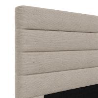 Cabeceira Cama Box Casal Queen 160cm Rubi W01 Linho Bege - Mpozenato - 3