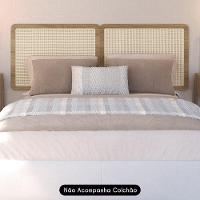Cabeceira Cama Casal E Queen Arlo A10 Palinha Hanover - Mpozenato - 7