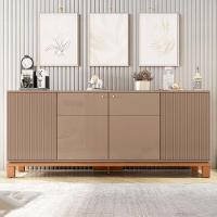 Balcão Buffet Sala De Jantar 179cm Lucca Areia/freijó C01 - Mpozenato - 7