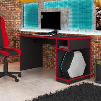 Mesa Para Computador Notebook Gamer X Preto/vermelho - Fit Mobel - 2