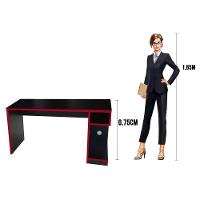 Mesa Para Computador Notebook Gamer X Preto/vermelho - Fit Mobel - 5