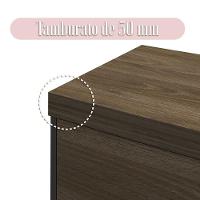 Armário Para Pasta Suspensa Tamburato A06 Marrom/preto - Mpozenato - 6