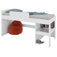 Cama Elevada Com Cortina Imaginação Meu Fofinho A05 Branco - Mpozenato - 5