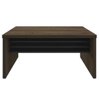 Mesa Para Escritório 160cm E Gaveteiro Com Rodízios Corp A06 Charuto/preto - Mpozenato - 8