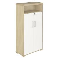 Conjunto Escritório Home Office 3 Peças Mesa Em U Corp A06 Carvalho/branco - Mpozenato - 10