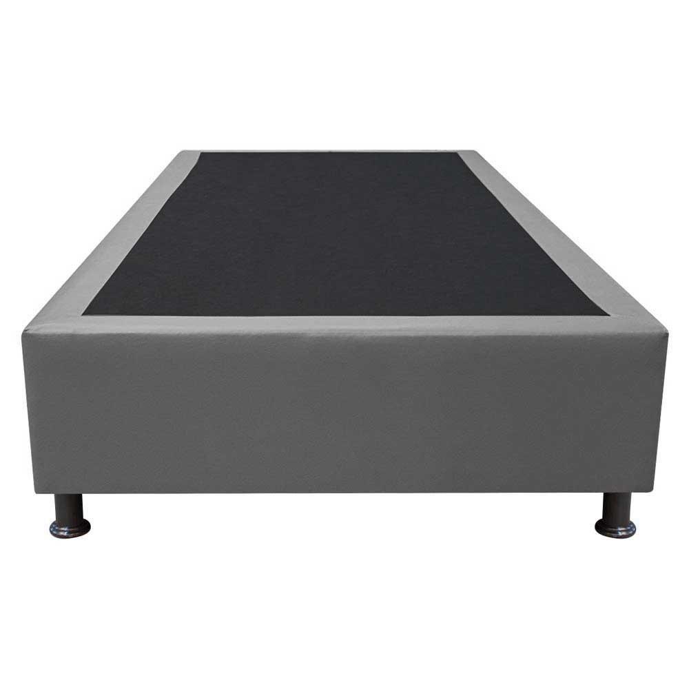 Base Box Para Cama Solteiro 88x188cm Liz S05 Sintético Cinza - Mpozenato - 6