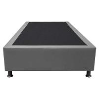 Base Box Para Cama Solteiro 88x188cm Liz S05 Sintético Cinza - Mpozenato - 6