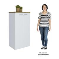 Conjunto Escritório Home Office 4 Peças Sharp A06 Olmo/branco - Mpozenato - 10