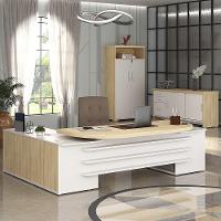 Conjunto Escritório Home Office 3 Peças Corp A06 Carvalho/branco - Mpozenato - 2