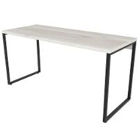 Mesa De Escritório Office 150cm Estilo Industrial Prisma C08 Snow - Mpozenato - 5