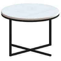 Mesa De Centro Baixa Volpi 24816 Branco - Artesano - 1