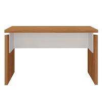 Mesa Para Escritório Home Office 125cm Corp A06 Freijó/branco - Mpozenato - 7