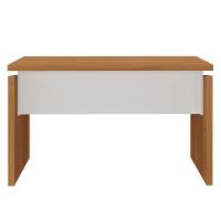 Mesa Para Escritório Home Office 125cm Corp A06 Freijó/branco - Mpozenato - 8