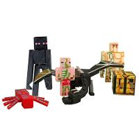 Kit 6 Cartela Minecraft Dragão 30 Bonecos + 6 Bloco Pigman Cor:pigman - 1
