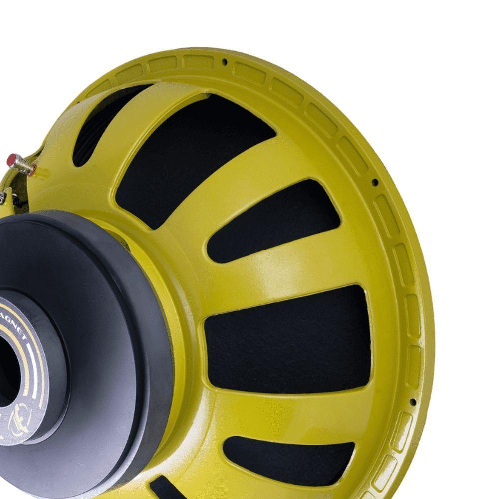 Alto Falante Eros E-18 18\" Target Bass Double Magnet 4k 2000w Rms 4 Ohms - Amarelo - 2