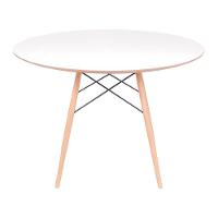 Mesa Eames Eiffel Redonda 120cm - Branca - 1