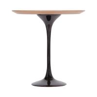 Mesa Saarinen Lateral Freijó 51cm - Base Preta - 3